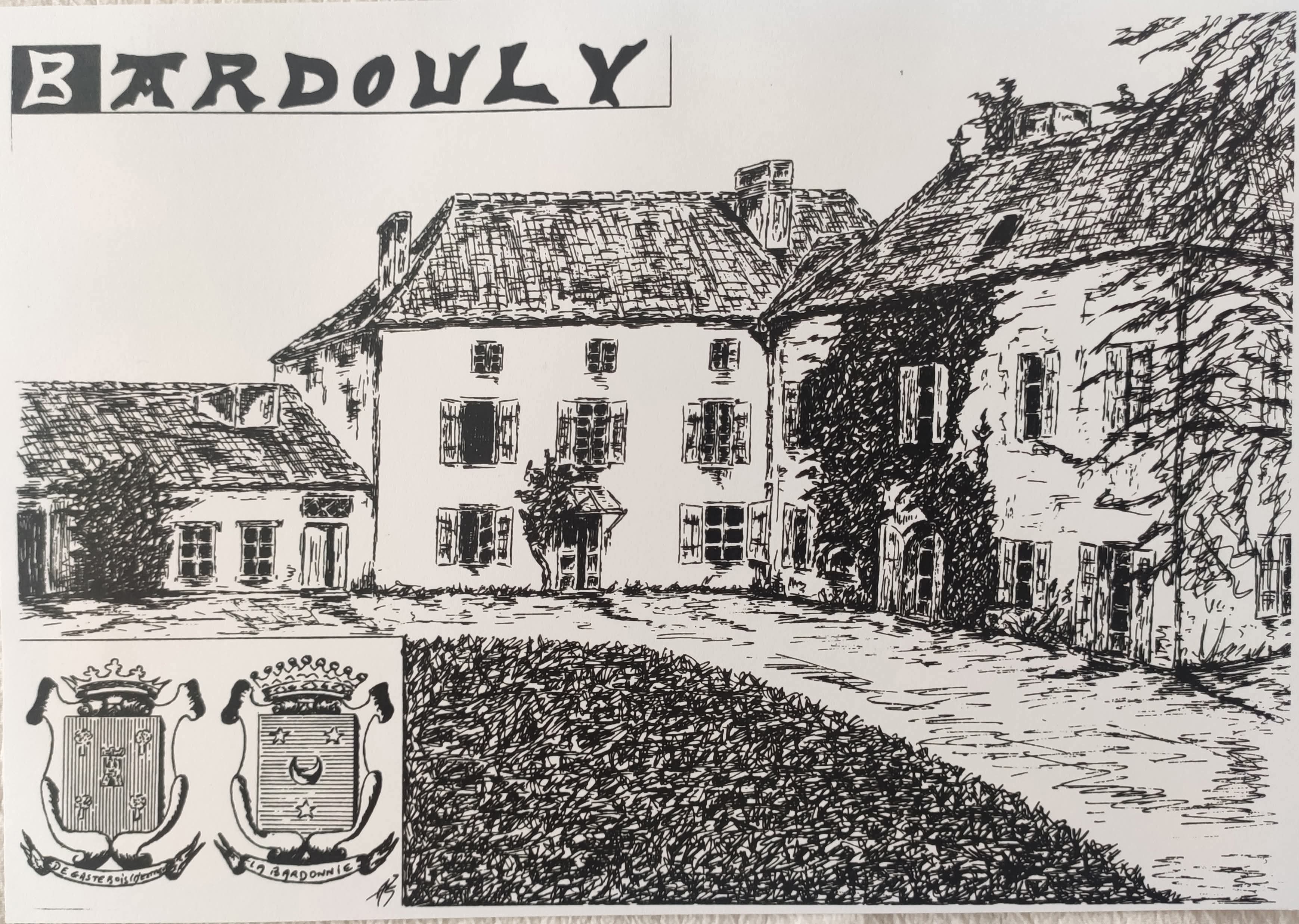 Manoir de la Bardouly, lieu de mort de Gaston