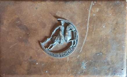 Boîte de l'escadron tcherkesse du Capitaine Jean Fougère